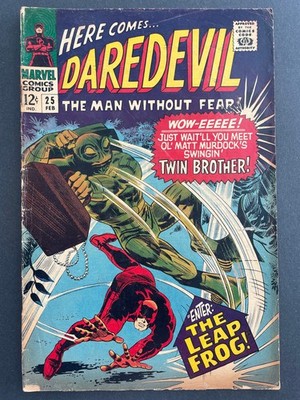 Daredevil #25 - Leap Frog Marvel 1967 Comics