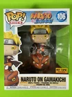Funko Pop! Naruto on Gamakichi Hot Topic Exclusive Damaged Naruto Shippuden #106