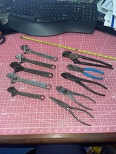 Crescent Channellock USA 10 Piece Adjustable Wrench Slip Joint Plier Set Lot