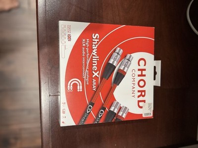 Chord Shawline X Aray Analogue Interconnects XLR Pair