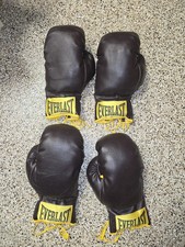 Vintage EVERLAST BOXING GLOVES. 2 Pairs. USA ...