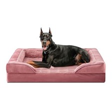 Orthopedic Dog Bed for Extra Large Dogs - XL Waterproof Dog Sofa Bed, Ultra