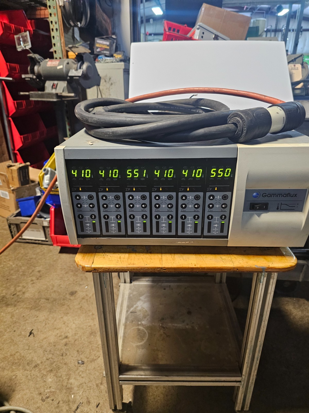 Gammaflux 12 Zone Hot Tip Controller, L12GO50OD12S44PJ,  240 VAC 3 Phase ACE 301