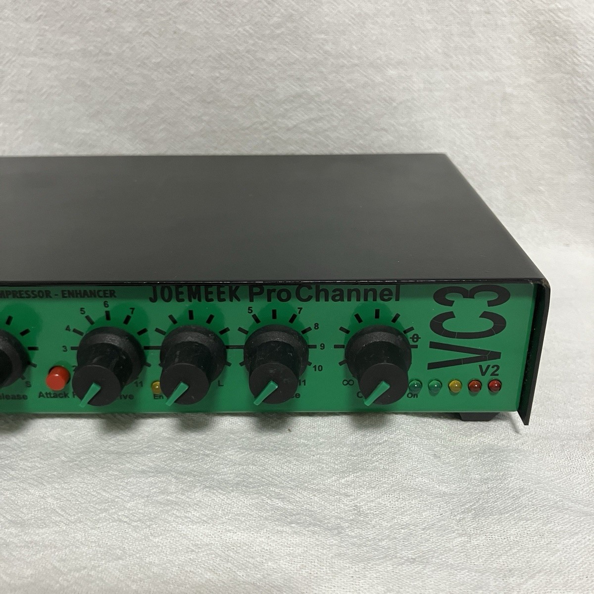 JOEMEEK VC3 V2 Pro channel Mic Pre Opto Compressor Enhancer Tested