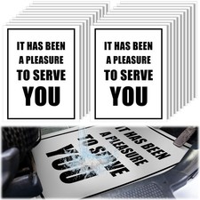 Tondiamo 200 Pcs 15 x 20 Inch Waterproof Car Paper Floor Mats Disposable Floo...