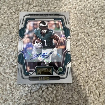 2022 Panini Playbook - A.J. Brown #96 Gold Signatures /99 (AU)