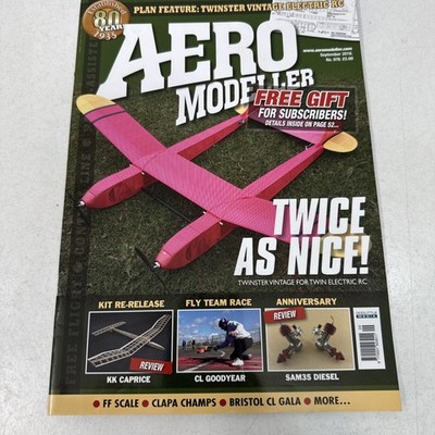 AERO MODELLER  Twice As Nice Magazine September 2018 Hobbyist Planes