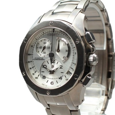 SEIKO BRIGHTZ 7L22-0AG0 SAGE003 Silver KINETIC Men's From JAPAN A148