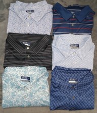 Ben Hogan Performance SS Polo Shirts 6 Patterns Szs 2XL or 3XL NWT/NWOT