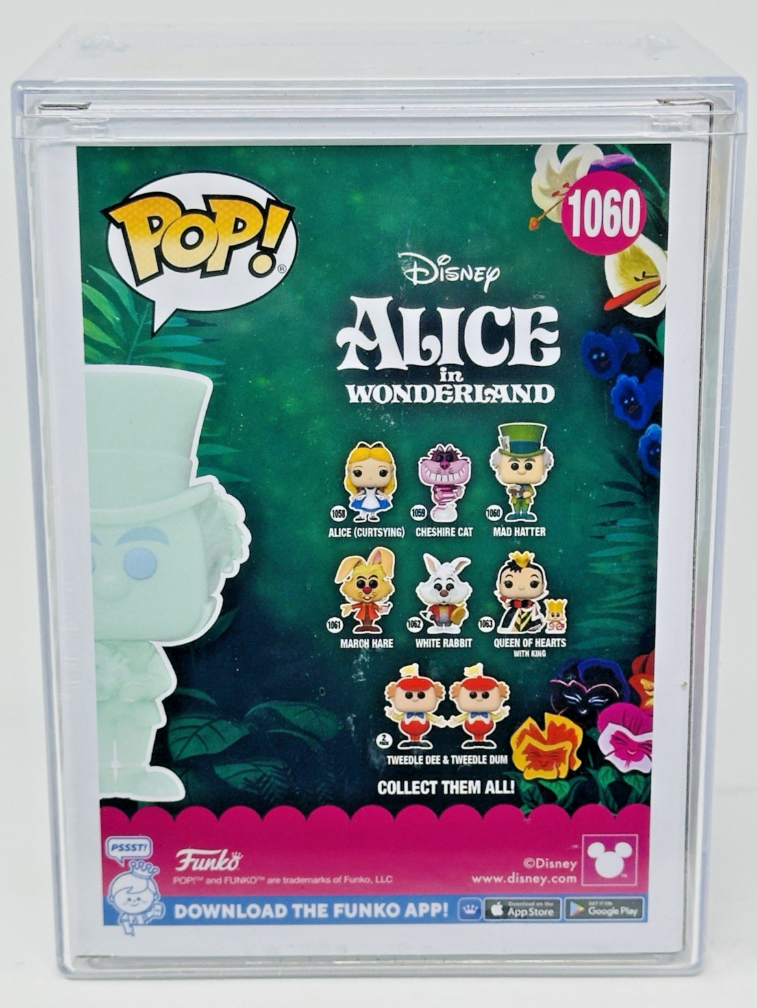 Funko Pop! Alice In Wonderland: Mad Hatter #1060 ULTRA LE 5000 Pcs GITD
