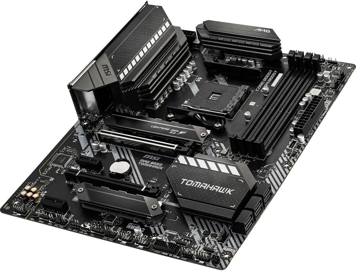 MSI MAG B550 Tomahawk AMD AM4 ATX Desktop Motherboard (B550TMHWK