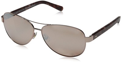 New Kate Spade NY Women's Aviator Sunglasses Dalia 2/S 0QTQ Rose Gold 58mm