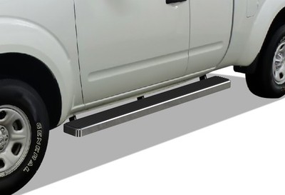 APS Stainless Steel 6in Side Steps Fit 05-26 Nissan Frontier Equator King Cab