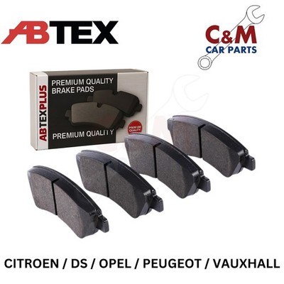 Abtex Front Brake Pads Fits Citroen C3 Aircross 2017-2022 
