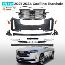 Front Bumper Cover Grille Assembly For 2021 2022 2023 2024 Cadillac Escalade