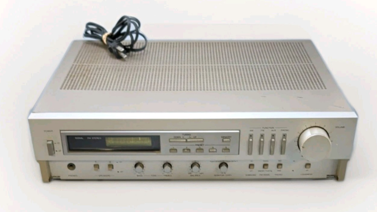 Denon DRA-400 vintage audio equipment - eBay listing photo 1