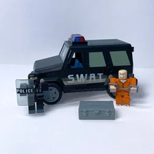 Roblox Jailbreak SWAT Unit Vehicle Playset Figurines & Car - No Code