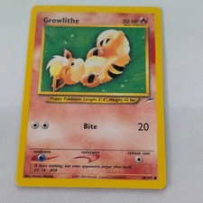 Wizards of the Coast Growlithe Neo Destiny 68/105 Regular Unlimited Common 50HP on eBay