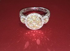 Signed Effy Canare Two Tone White and Yellow ...