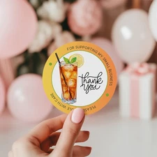 56 THANK YOU SEALS LABELS STICKERS FOR SMALL BUSINESS, CRAFTS, PARTIES 2 INCH