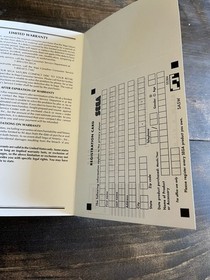 Sega Saturn Instruction Manual Lot of 3 Tempest 2000, Amok, Defcon 5 Regi Card