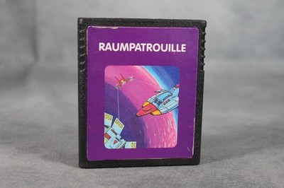 Raumpatrouille (1986) for ATARI VCS 2600 (Modul) classic 8-bit game