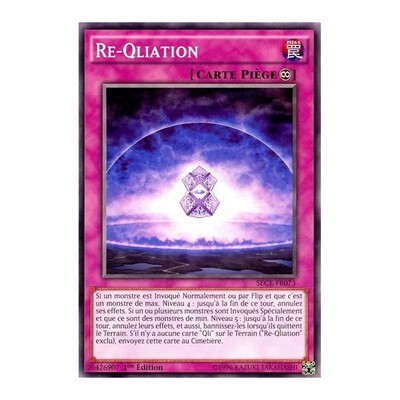 Yu-Gi-Oh TCG SECE-FR073 C Re-Qliation Die Geheimnisse der Ewigkeit