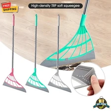 Silicone Scraper Broom Magic Wiper – Floor Mop & Glass Cleaner for Bathroom