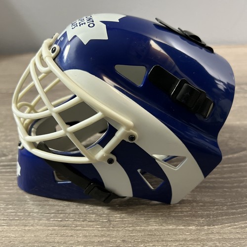 Vintage Riddell Mini Goalie Mask NHL Hockey Toronto Maple Leafs - Picture 4 of 8