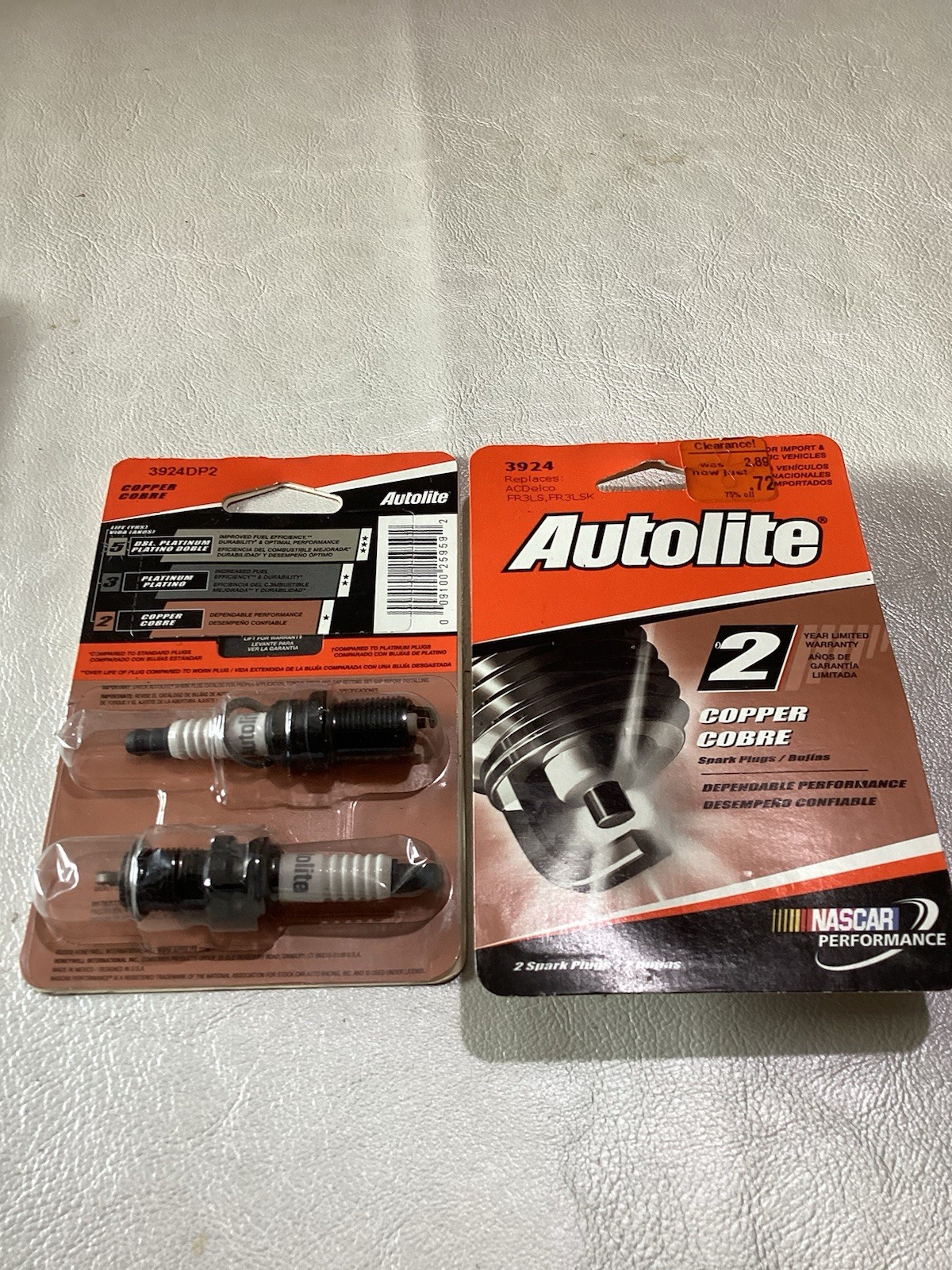 Auto lite 3924 SP2  Spark Plugs  