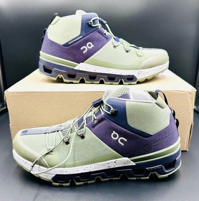 NEW On Cloud Cloudtrax Women s 10.5 Men s 9 Midnight/Glacier Hiking Boots