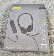 Lot of 31 Jabra Engage 50 II 5099-299-2219 Link USB-A Stereo Wired Headsets NEW