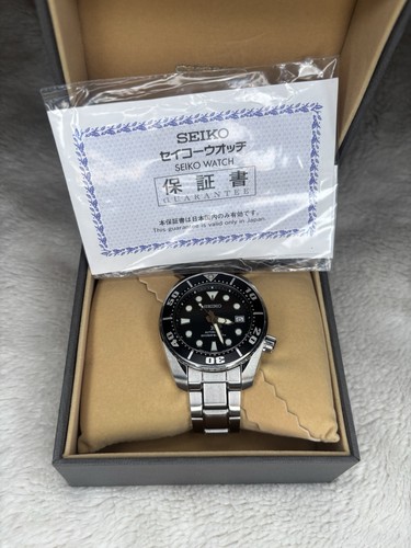 Seiko Prospex SBDC031 / 6R15-00G0 Diver’s 200m Automatic Watch Black Dial