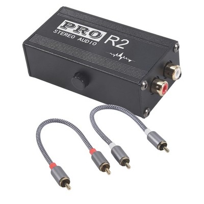 Ground Loop Audio Isolator Audio Noise  Audio  Noise Reducer for PC J9E75497