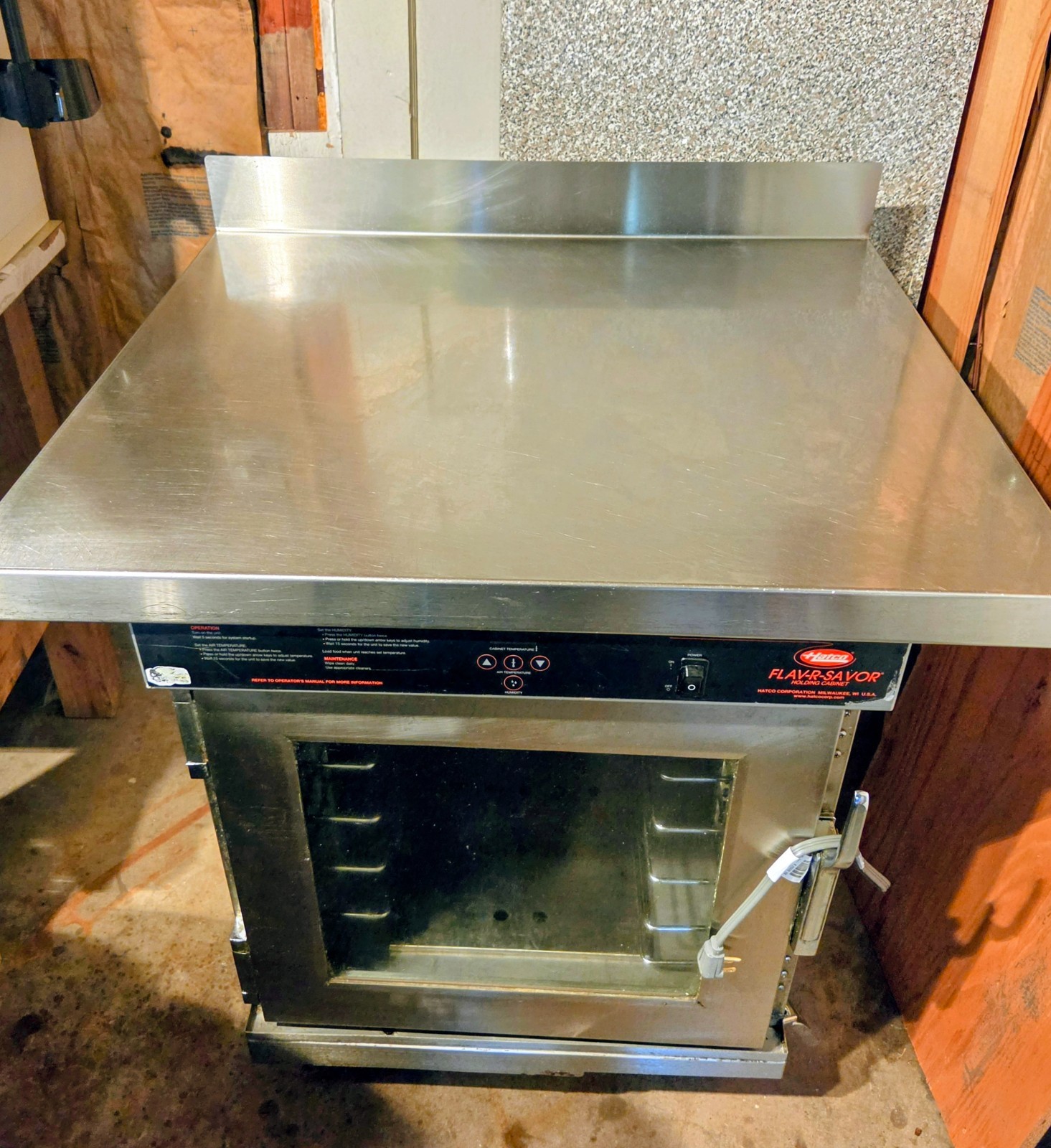 HATCO FSHC – 5W1 – EE Flavor Saver Portable Holding Proofing Cabinet