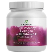 Swanson Joint Health Drink Mix w/ Fortigel - Natural Citrus Berry 13.6 oz Powder