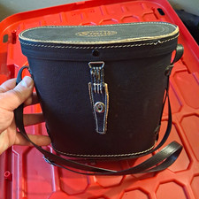 Stellar Soft Zippered Binocular Carry Case/Bag Black with Strap