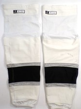 2024-25 Trevor Lewis #61 Player Worn LA Kings  AWAY Hockey Socks/Pants Size XL