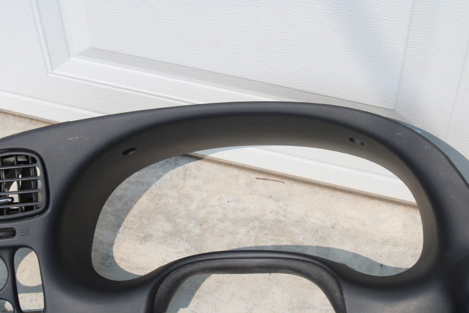 Velocímetro de tablero Trailblazer radio bisel negro OEM control de calefacción envolvente Foto 3 de 4