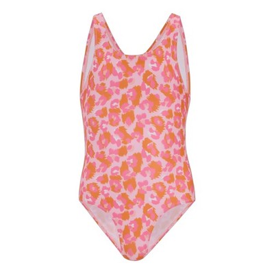 Regatta Girls Katrisse Leopard One Piece Bathing Suit (RG12467)