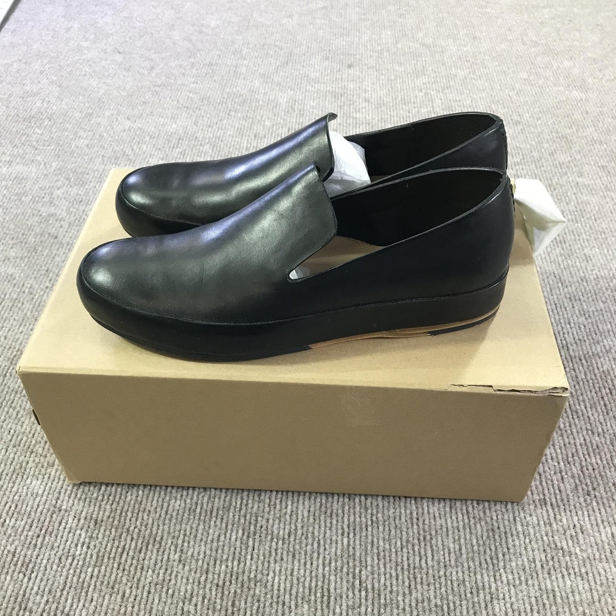 FEIT Hand Sewn Slipper Rubber Shoes Womens Size 10 40 Semi-Cordovan Limited