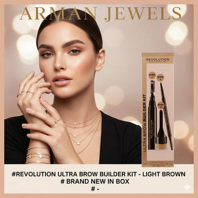 REVOLUTION ULTRA BROW BUILDER KIT - HELLBRAUN/BRANDNEU/BOX/UK/S