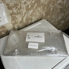 Two Clear New Protective License Plate Covers