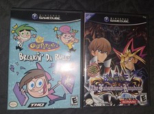 Yu-Gi-Oh The Falsebound Kingdom -fairy Odd Parents Nintendo GameCube (2003)