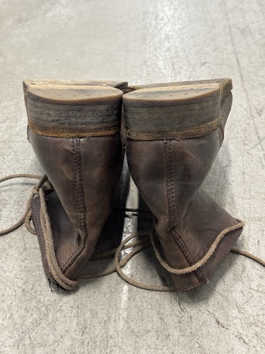 Par de botas All Saints Spitalfields marrón punta de ala para hombre 42/9 EE. UU. - Imagen 19 de 24