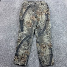Vintage Spartan Outdoors Camo Cargo Pants Mens Large Realtree Camouflage Hunting