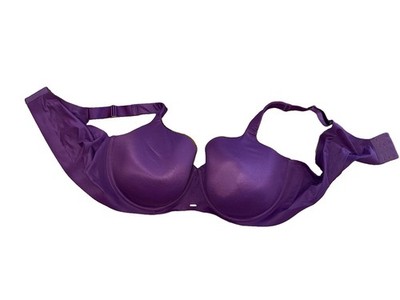 Cacique Lane Bryant 54DDD Purple Full Coverage T-Shirt Bra Underwire