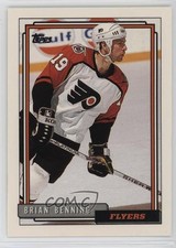1992-93 Topps Brian Benning #250 13nh