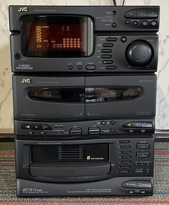 JVC CA-C33BK Stereo Receiver Working- READ | eBay