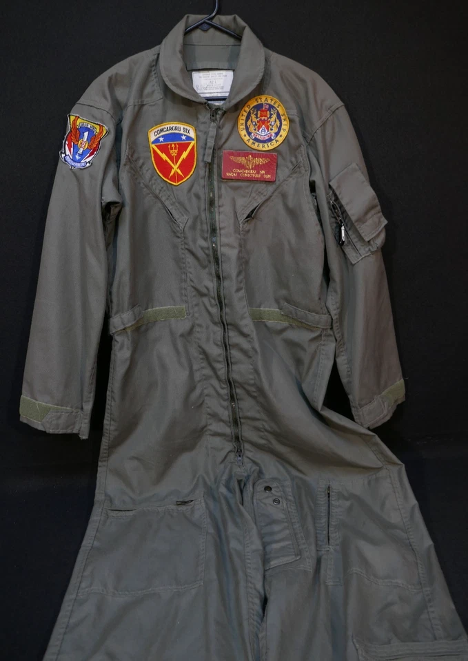 USN RADM Arthur K Croebrowski 飞行服运输组 6 USS America CV-66,罕见 — 第 2/4 张图片